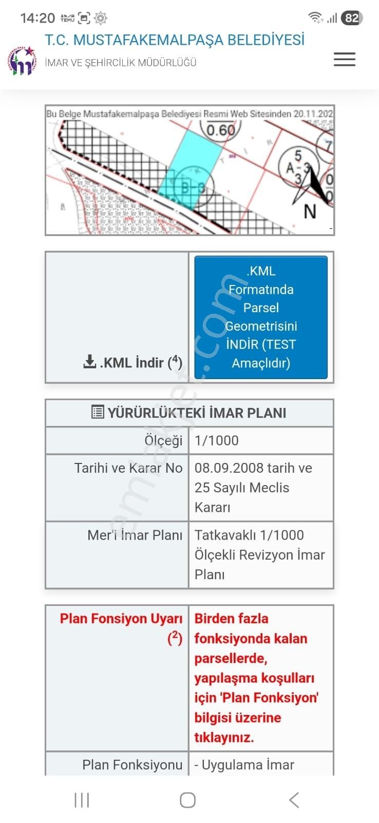 İnceoğlundan Kavaklı'da 558m2 Satılık Arsa - Görsel 11
