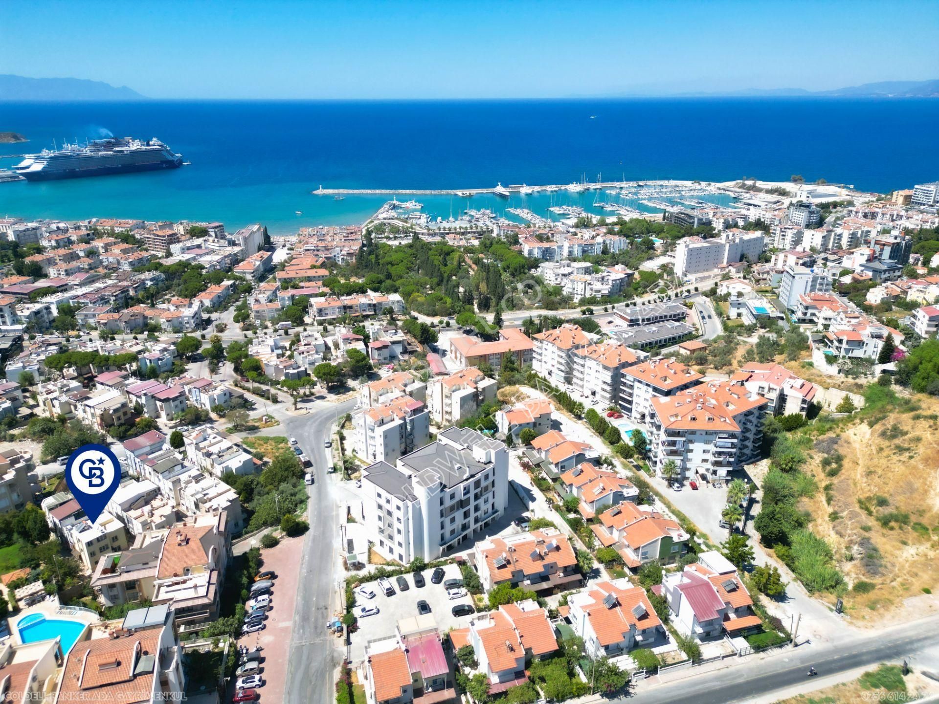 Kuşadası Türkmen Mahallesinde Deniz Manzaralı Bahçeli Tam Müstakil 5+1 Villa - Görsel 34
