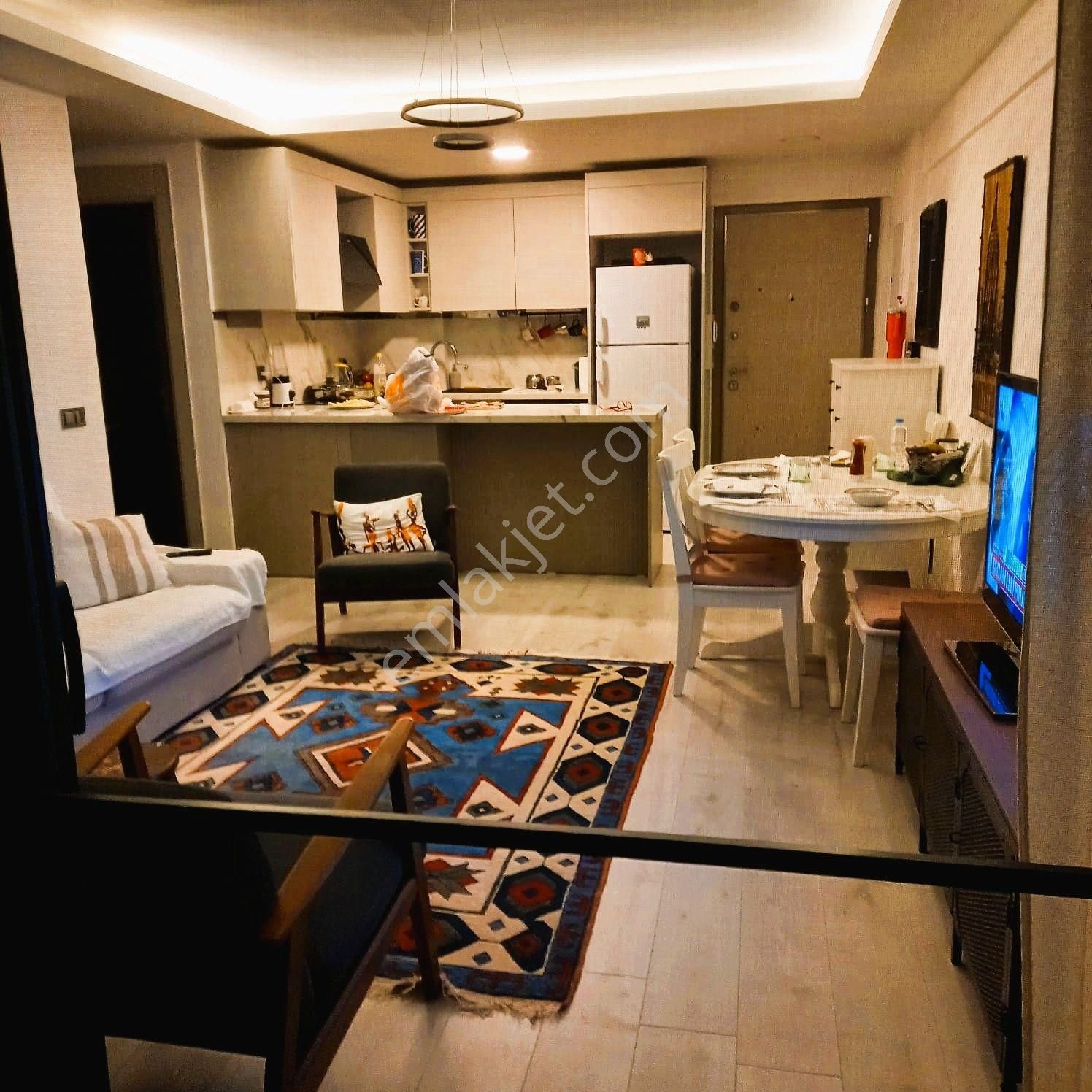 Milas Kemikler Hayal Bodrum Sitesinde 2+1 Eşyalı Kiralık Daire - Görsel 3