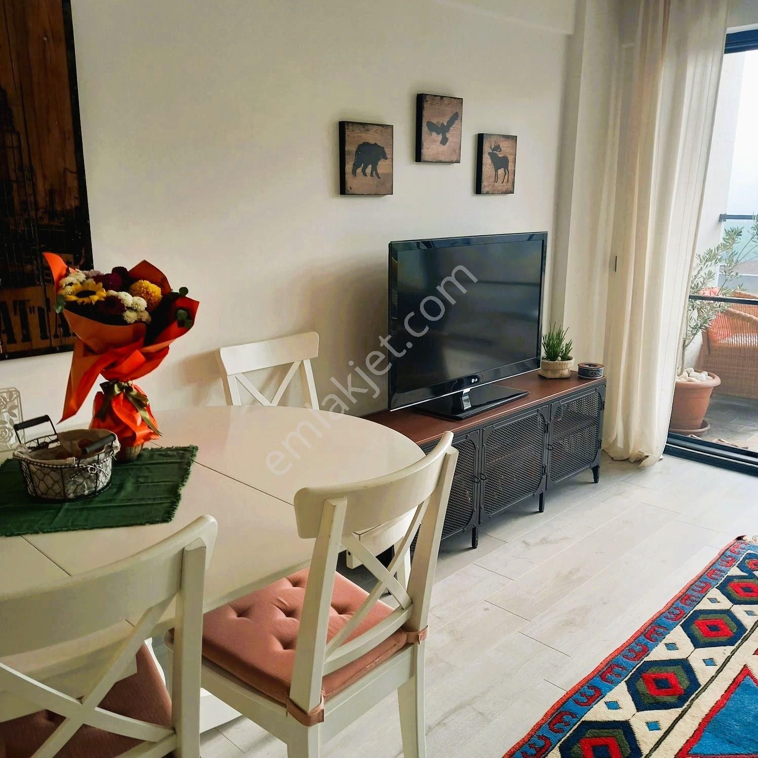 Milas Kemikler Hayal Bodrum Sitesinde 2+1 Eşyalı Kiralık Daire - Görsel 4