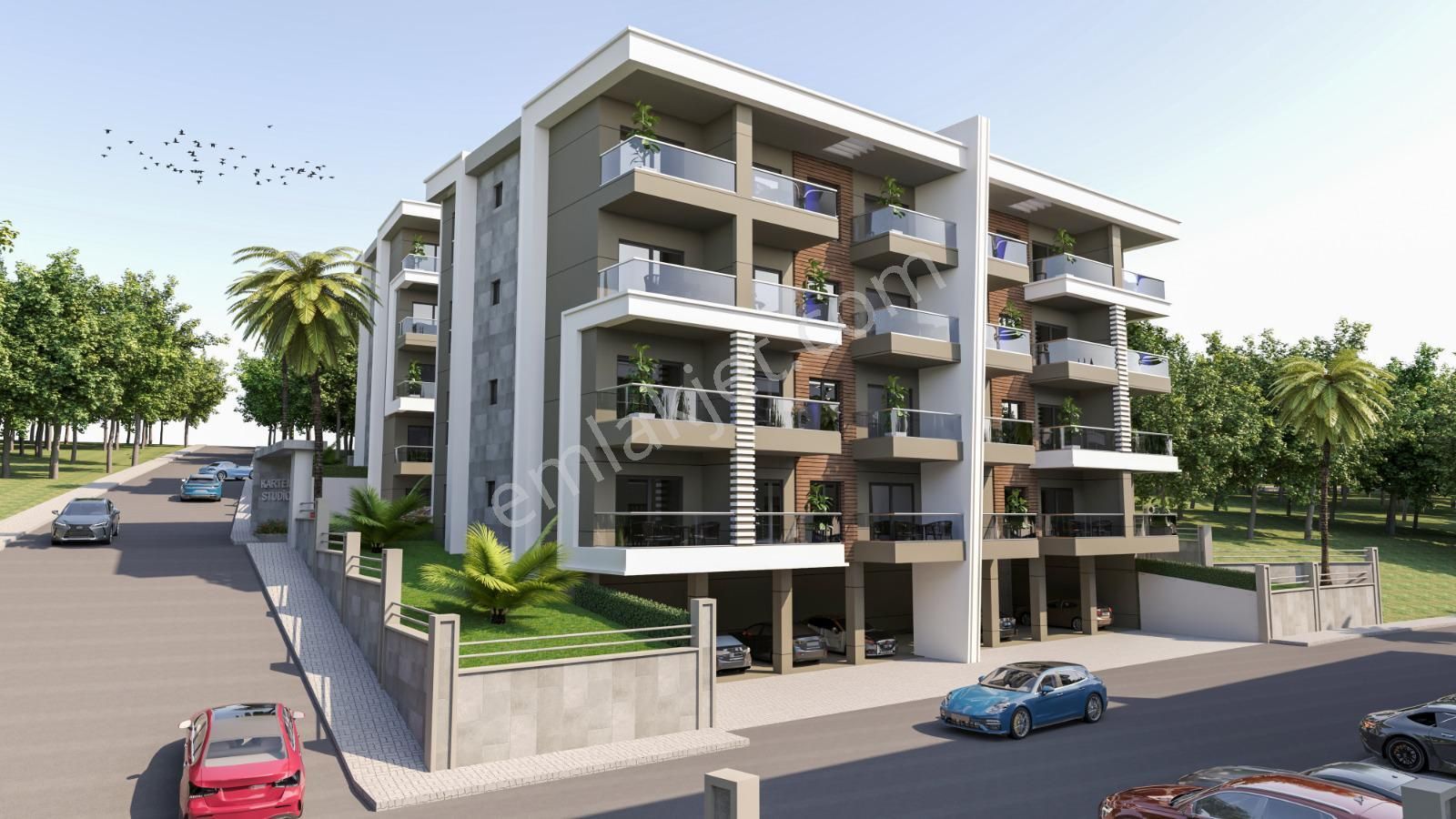 Konsept Sitede Satılık 1+1 Ve 3+1 Daireler - Görsel 7