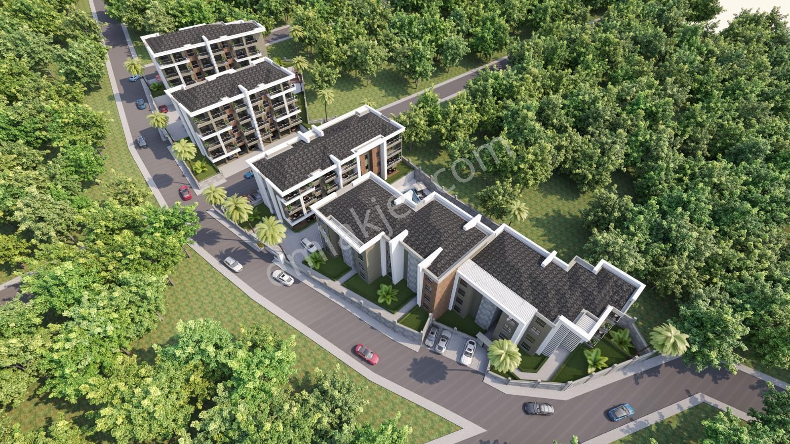 Konsept Sitede Satılık 1+1 Ve 3+1 Daireler - Görsel 3