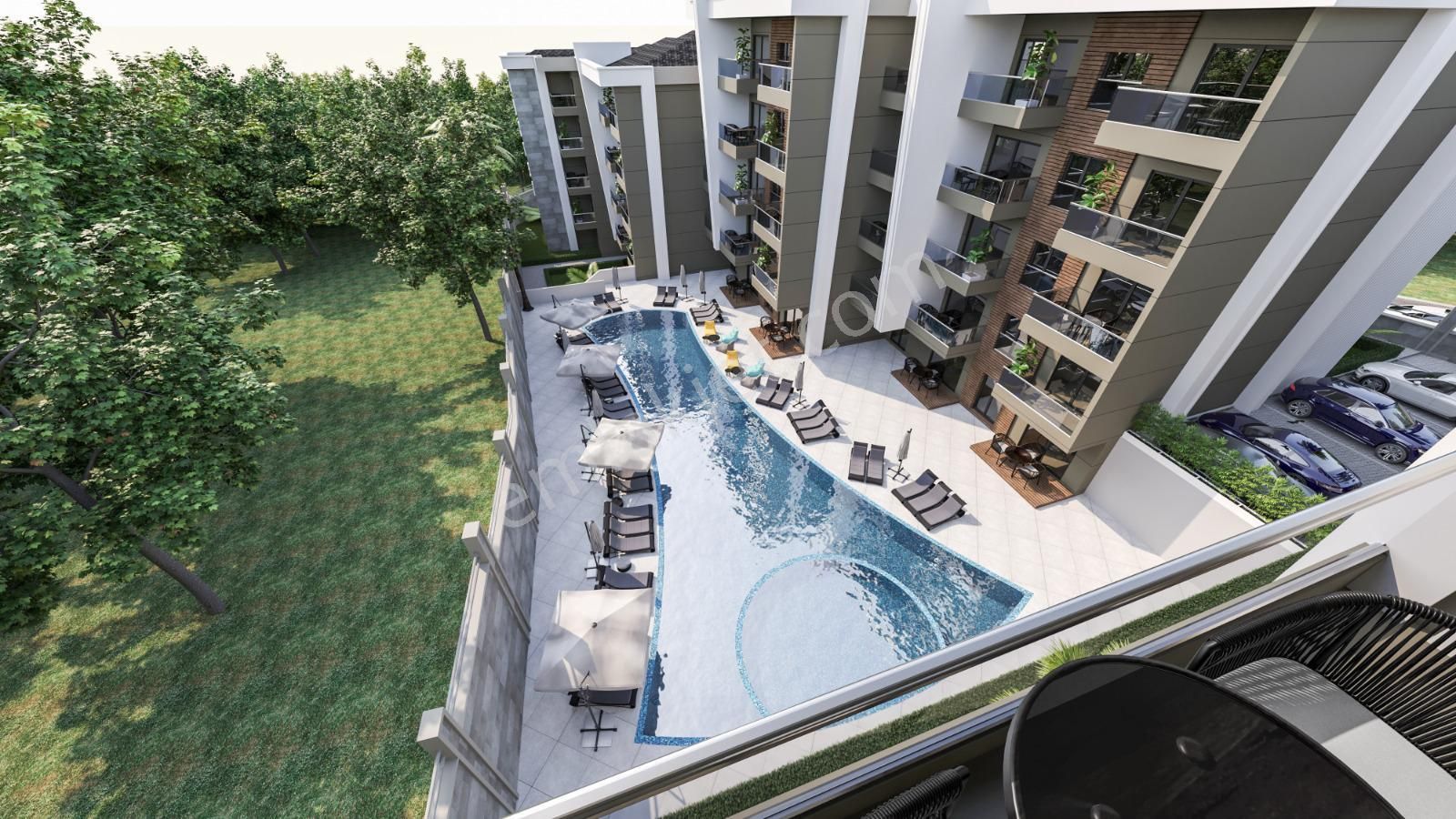 Konsept Sitede Satılık 1+1 Ve 3+1 Daireler - Görsel 12