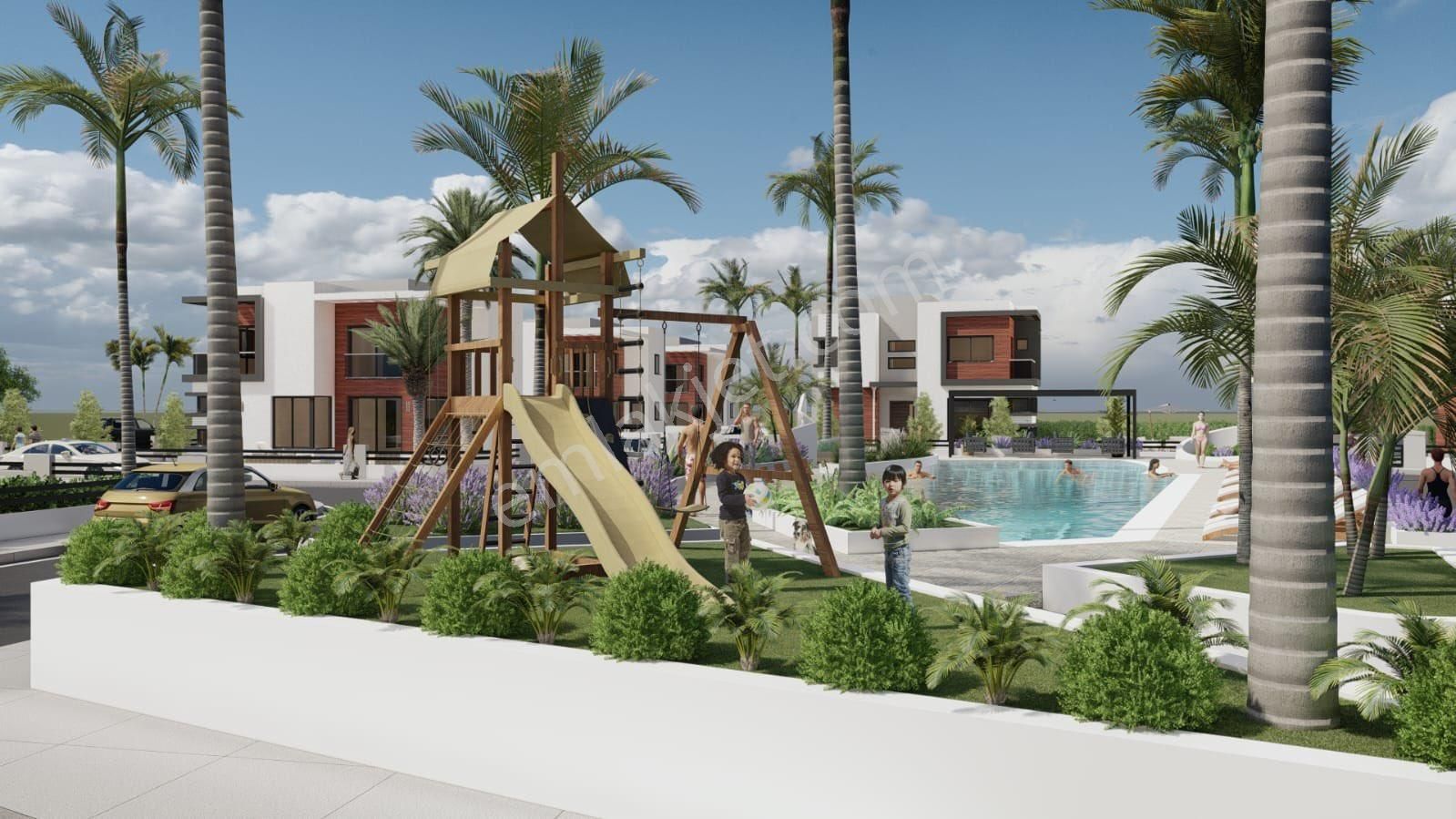 Kıbrıs İskele Long Beach Bölgesi Projeden Hemen Teslim %50 Peşşn %50 Faizsiz 24 Ay Vadeli Villalar - Görsel 15