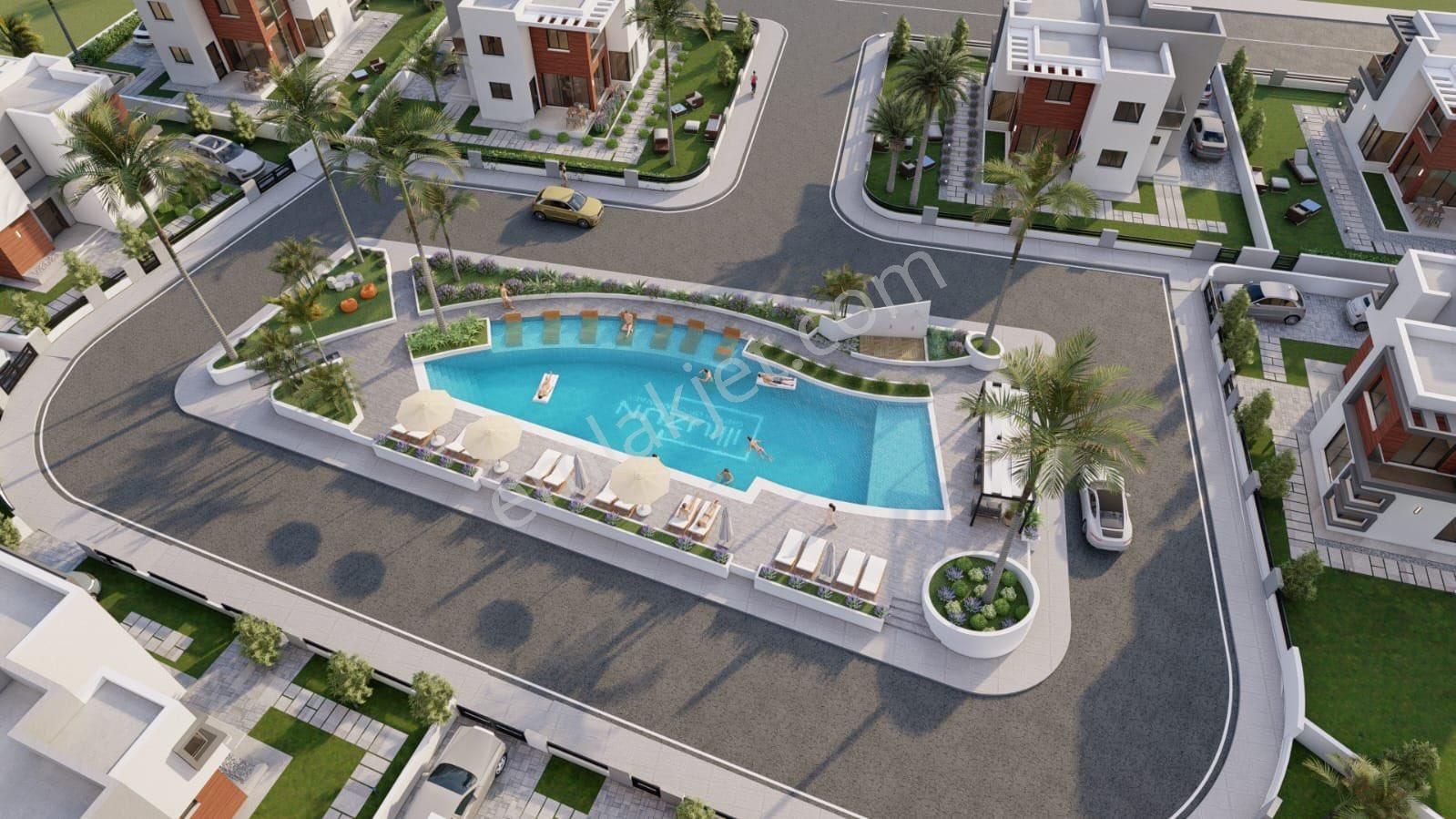 Kıbrıs İskele Long Beach Bölgesi Projeden Hemen Teslim %50 Peşşn %50 Faizsiz 24 Ay Vadeli Villalar - Görsel 12