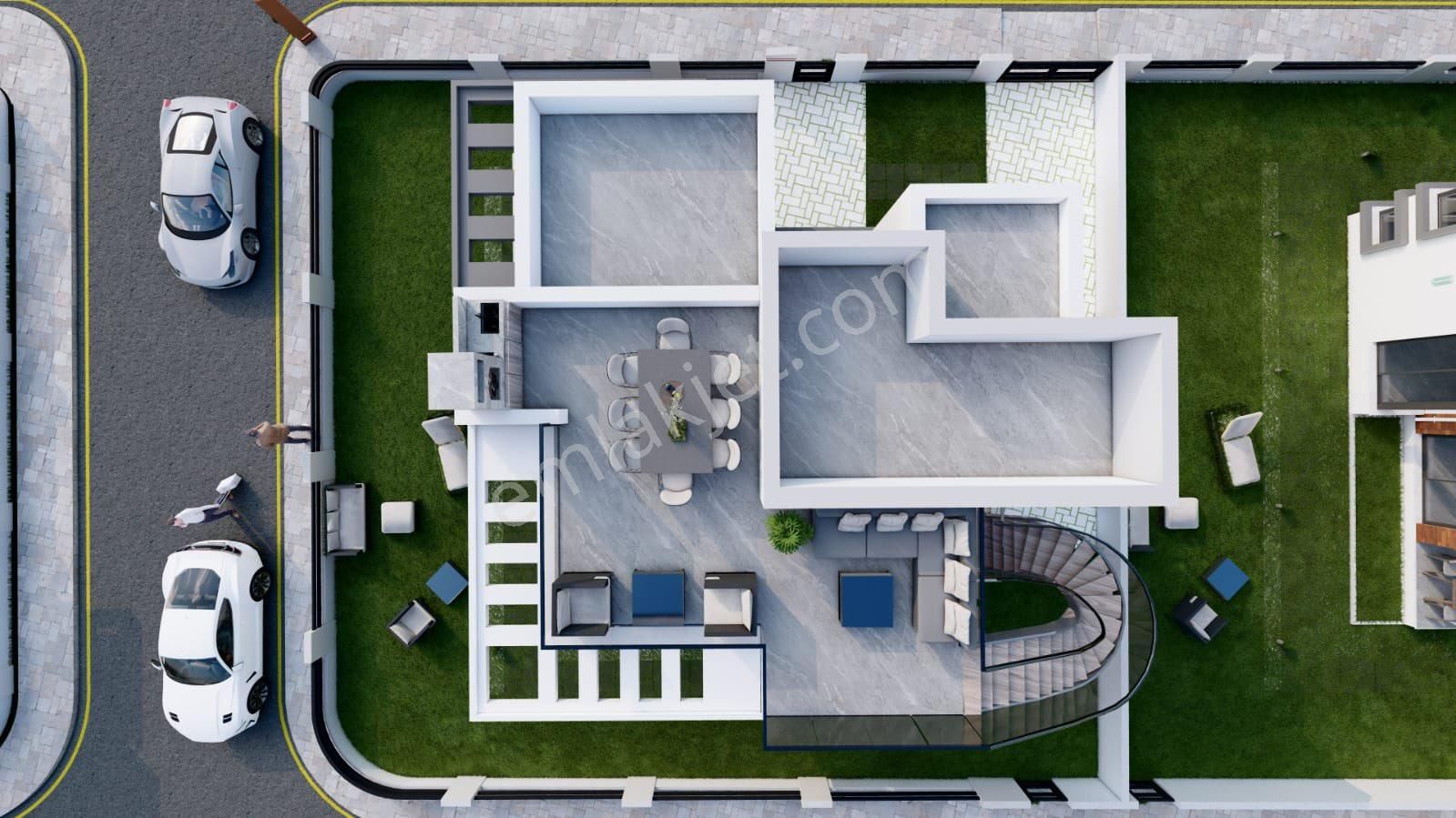 Kıbrıs İskele Long Beach Bölgesi Projeden Hemen Teslim %50 Peşşn %50 Faizsiz 24 Ay Vadeli Villalar - Görsel 8