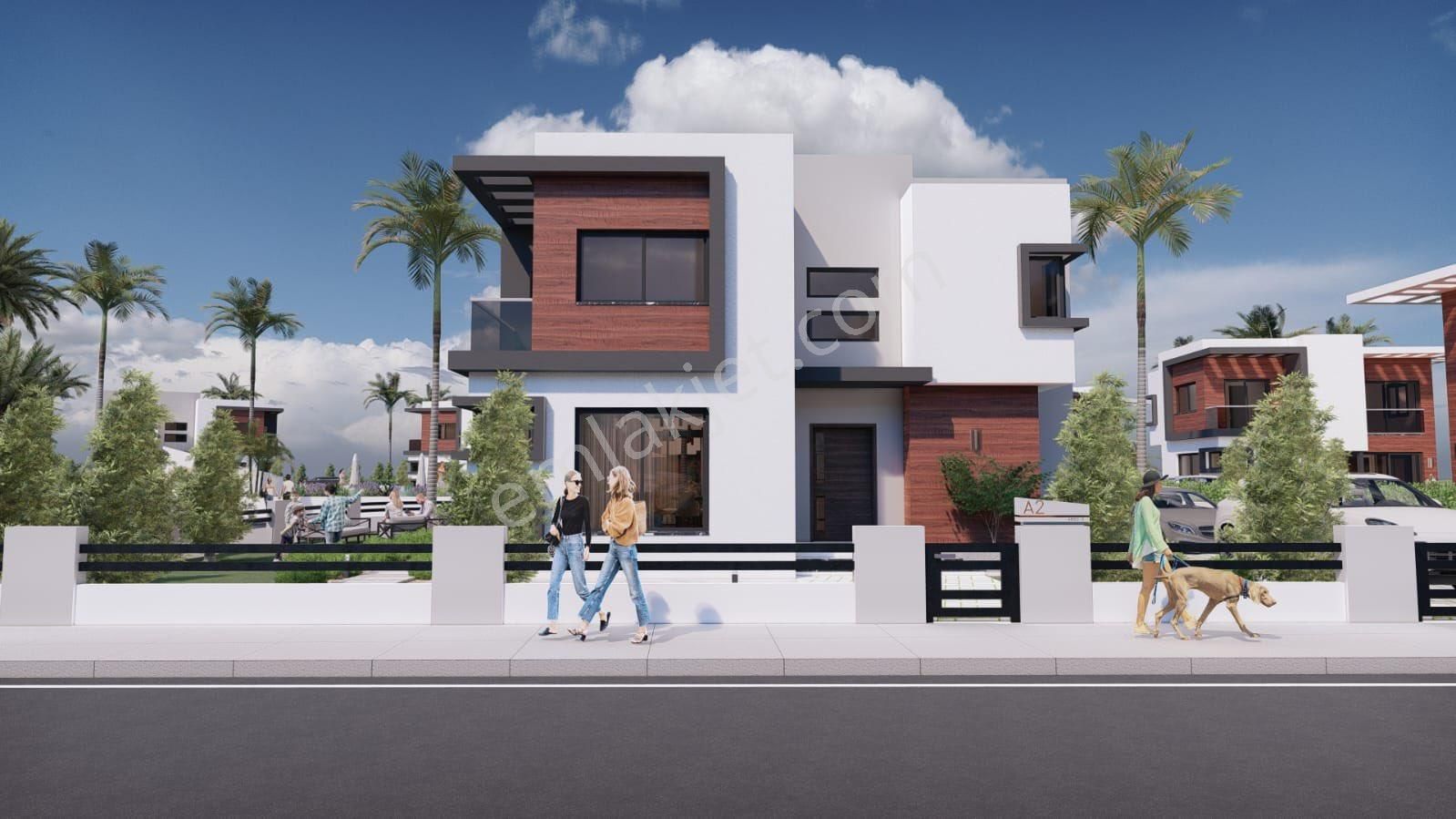 Kıbrıs İskele Long Beach Bölgesi Projeden Hemen Teslim %50 Peşşn %50 Faizsiz 24 Ay Vadeli Villalar - Görsel 13