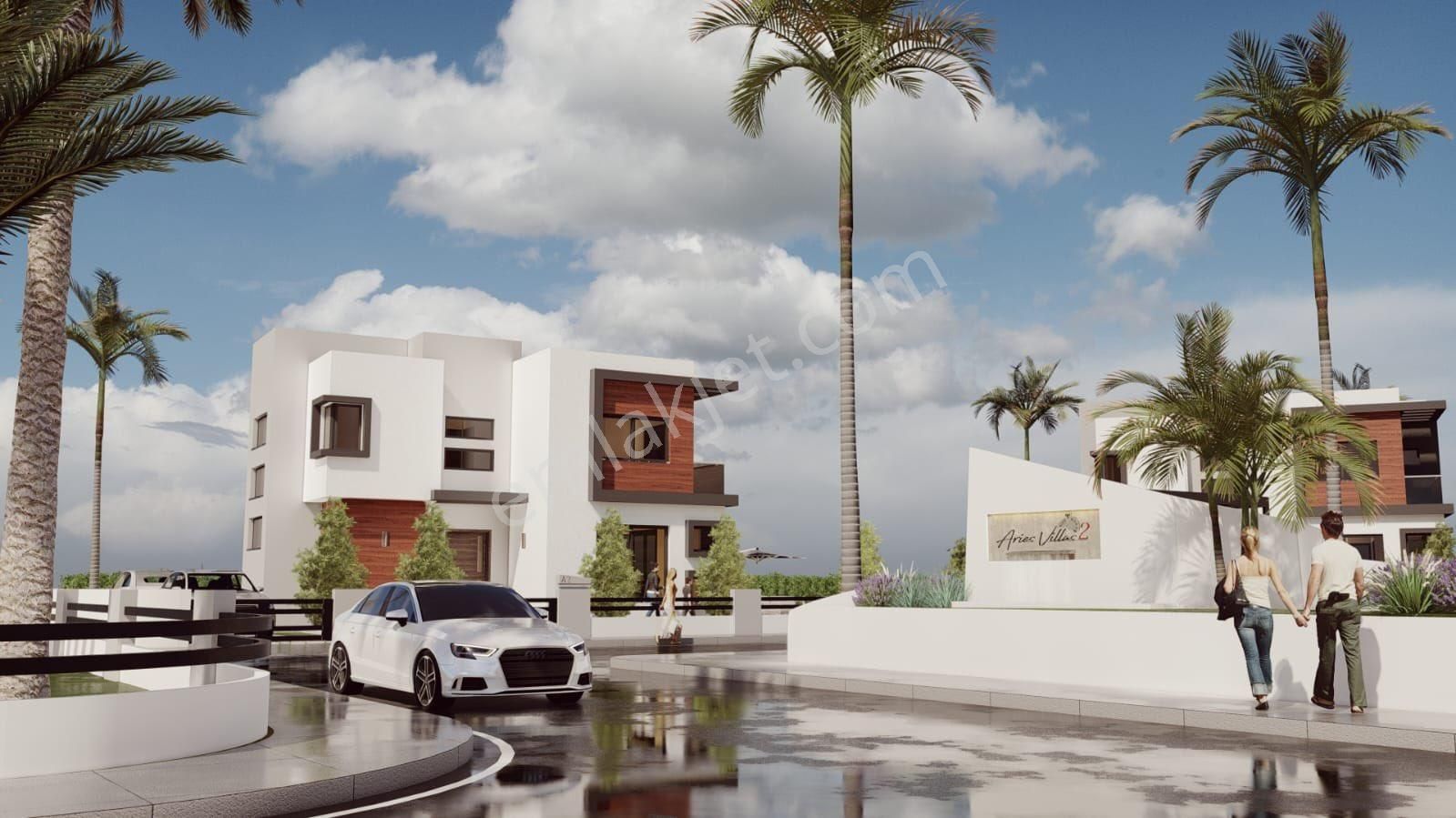 Kıbrıs İskele Long Beach Bölgesi Projeden Hemen Teslim %50 Peşşn %50 Faizsiz 24 Ay Vadeli Villalar - Görsel 14