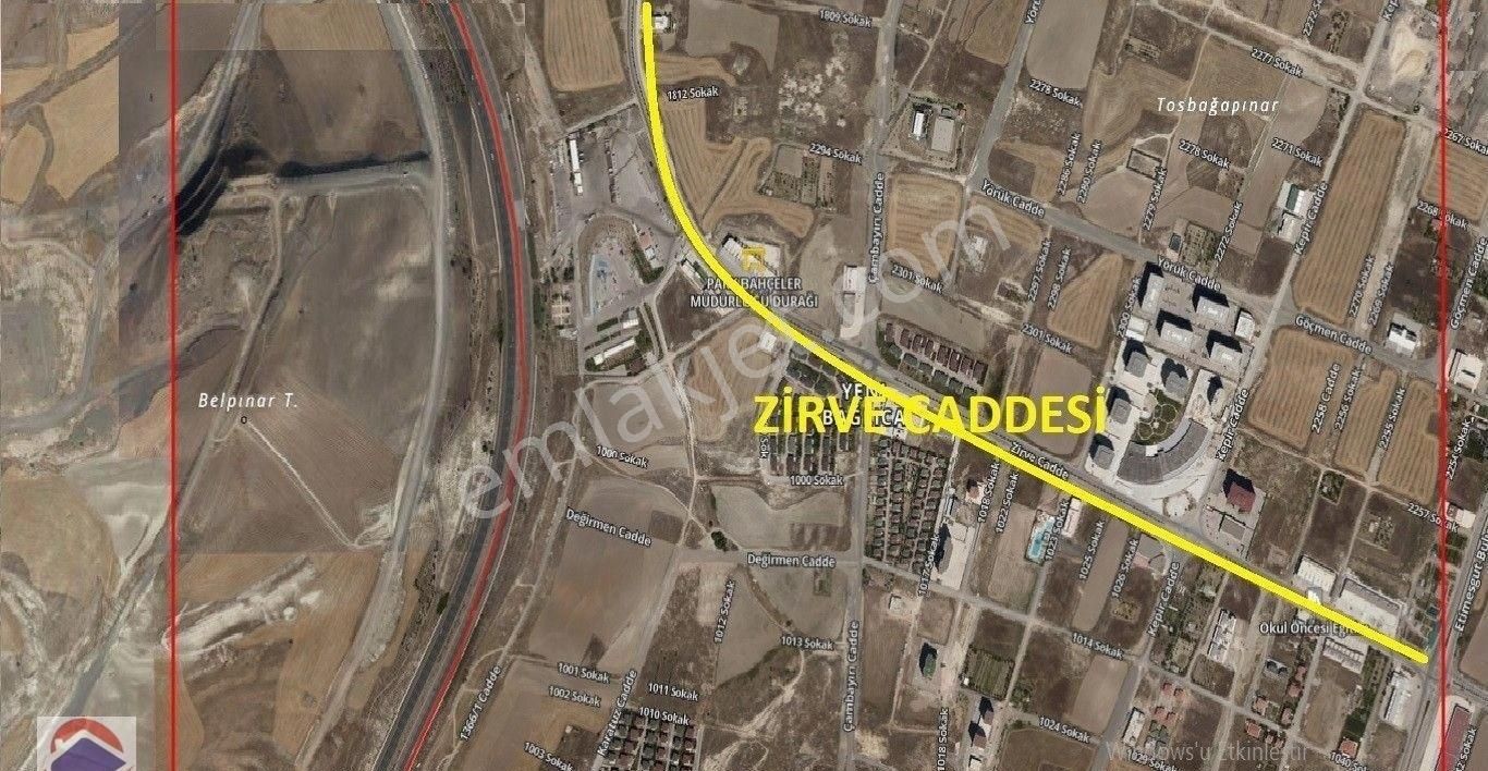 #yatırım Geliri En Çok Artan Lokasyonda Bağlıca Zirve Cadde Cepheli 2.900 M² İmarlı Harika Düz Arsa - Görsel 16