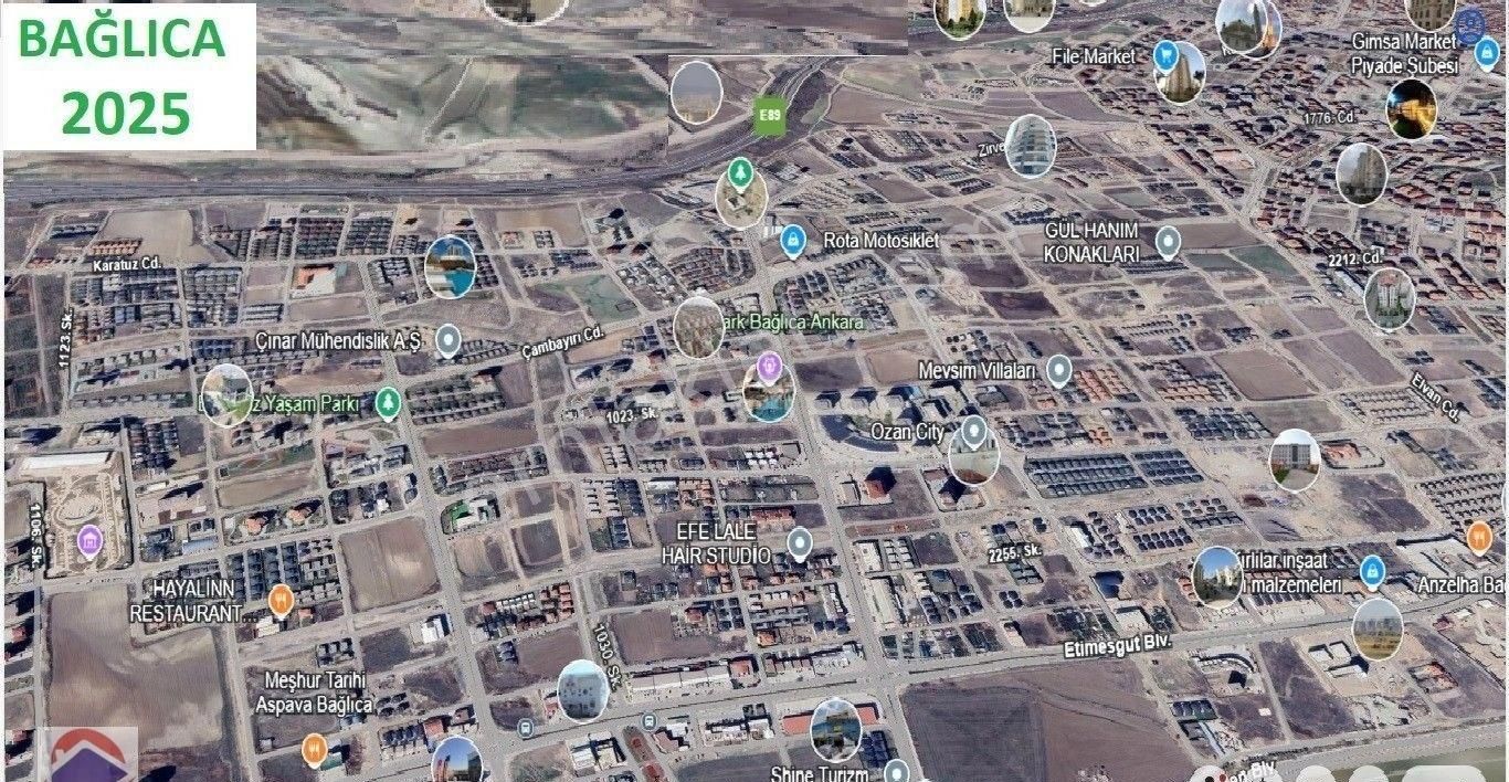 #yatırım Geliri En Çok Artan Lokasyonda Bağlıca Zirve Cadde Cepheli 2.900 M² İmarlı Harika Düz Arsa - Görsel 13