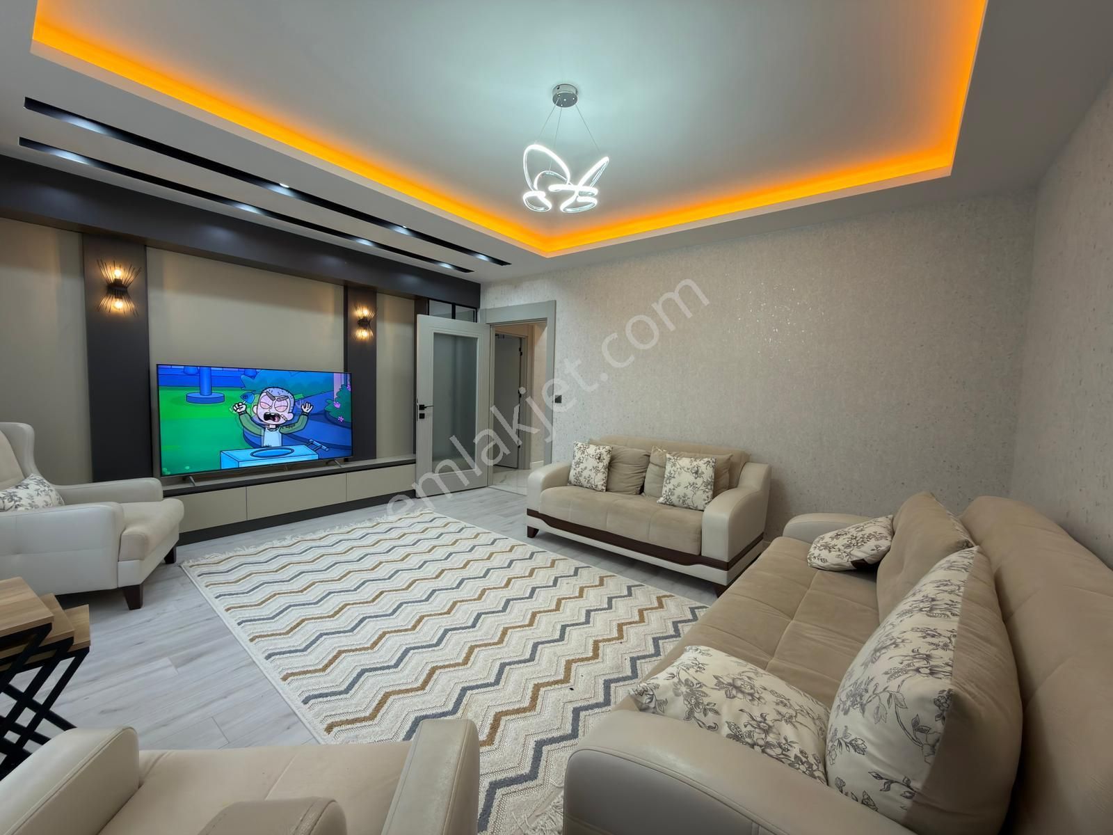 Keçiören Karakaya Mah 3+1 Full Yapılı Yeni Yıla Yakışır Daire..!! - Görsel 2