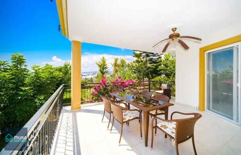 Alanya Konaklıda Denize 400 M Full Eşyalı 3+1 Villa - Görsel 2