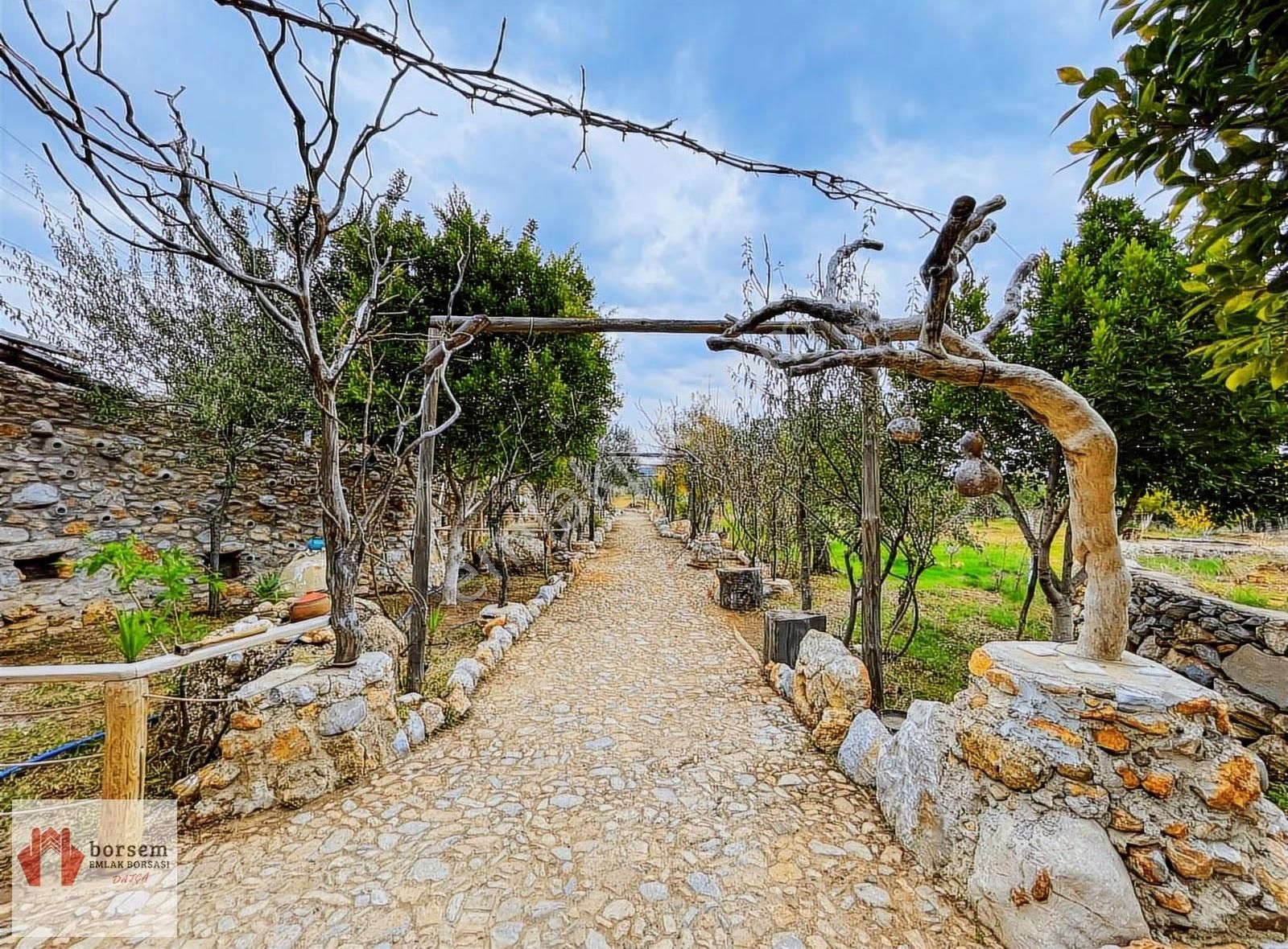 Borsem Datça - Emecik Mahallesinde Deniz Manzaralı Çiftlik - Görsel 2