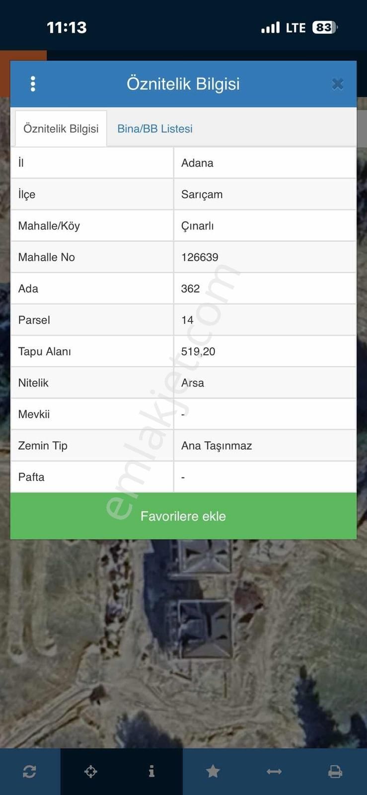 Çınarlı Mah Ruhsatı Alınmış Tek Tapu 520 M2 Satılık Köşe Arsa - Görsel 4