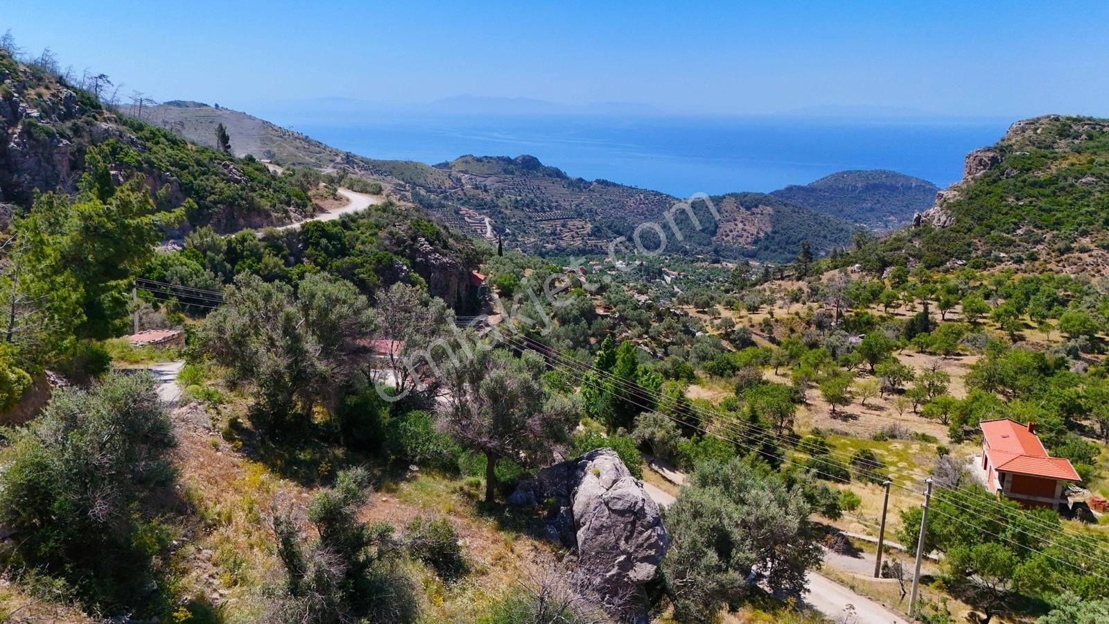 Datca Mesudiye'de Bademlik Vasfında 2231 M2 Arazi - Görsel 5