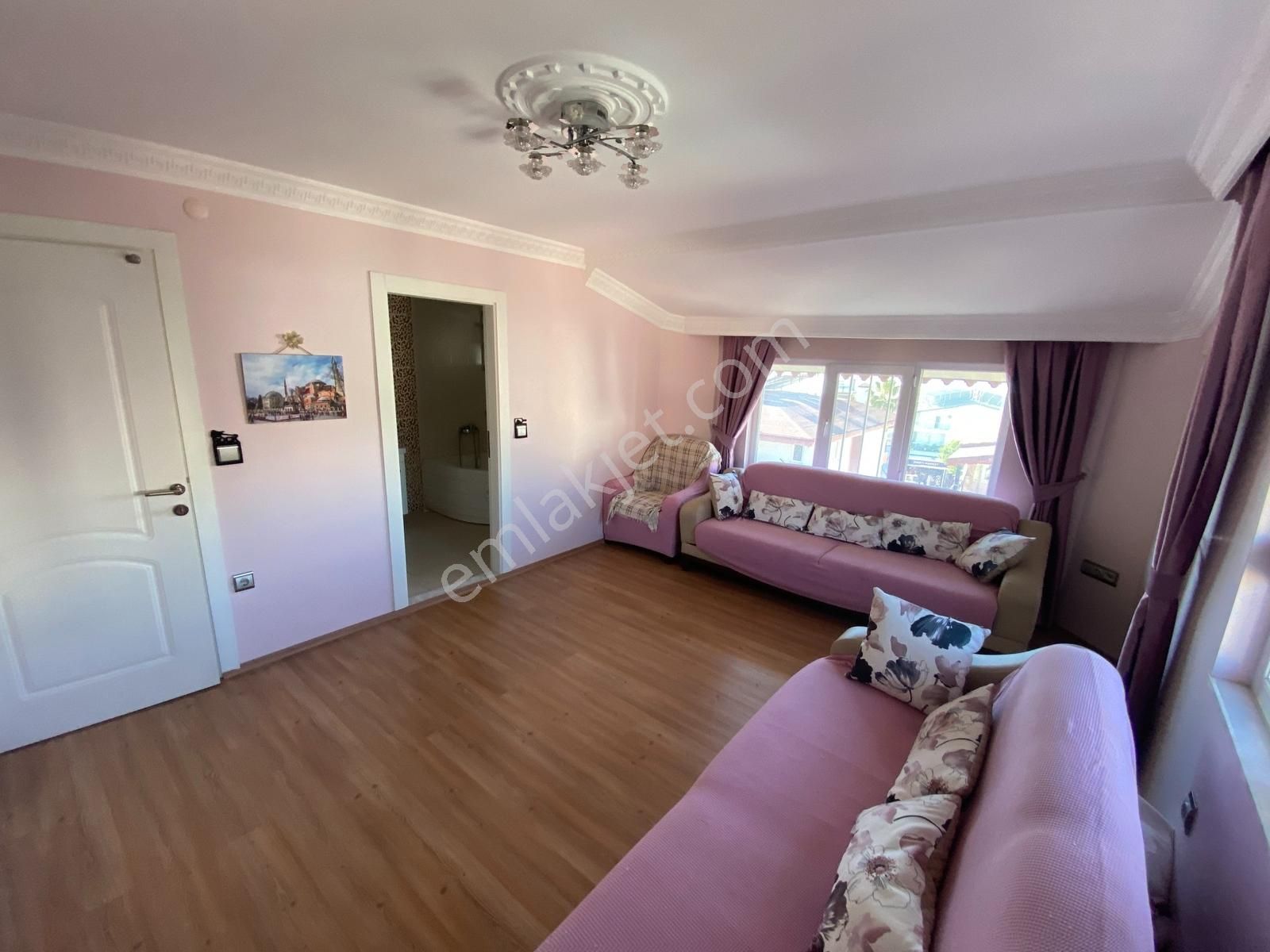 İnfo Dan Side Merkezde Eşyalı Kiralık 3+1 Teras Deniz Manzaralı - Görsel 14