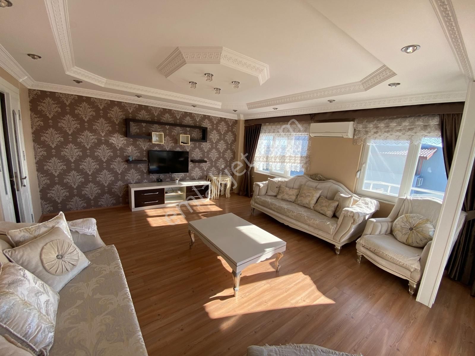 İnfo Dan Side Merkezde Eşyalı Kiralık 3+1 Teras Deniz Manzaralı - Görsel 15