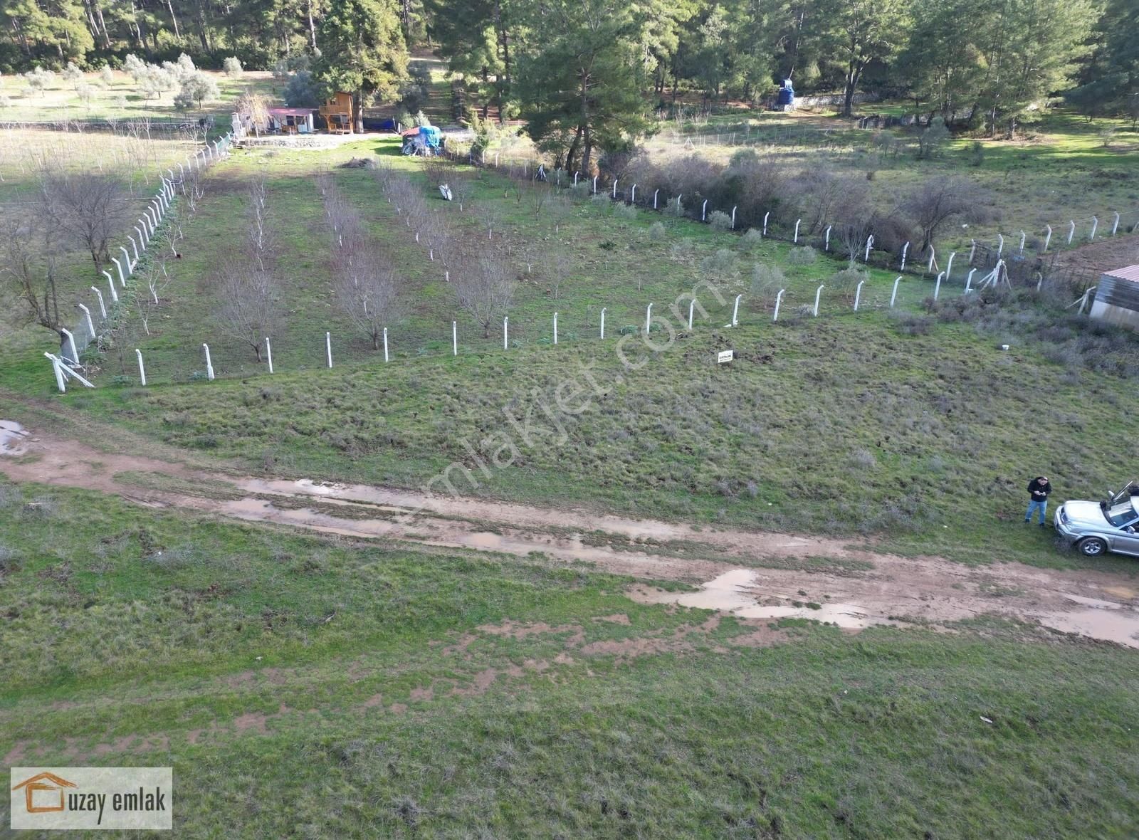 Doğayla İç İçe! Milas Tuzabat Köyünde Geleceğe Yatırım Tarla - Görsel 9