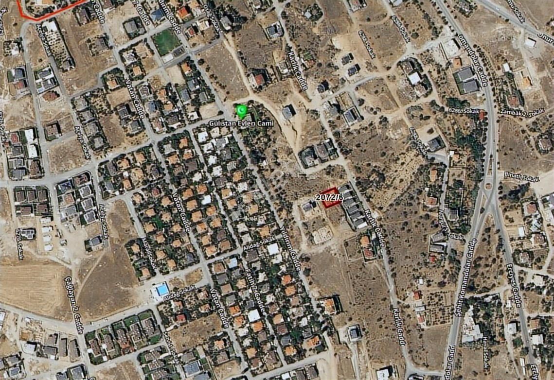 Gülistan Evleri Yukarı Talasda 582 M2 Temiz İmarlı Villa Parseli - Görsel 12