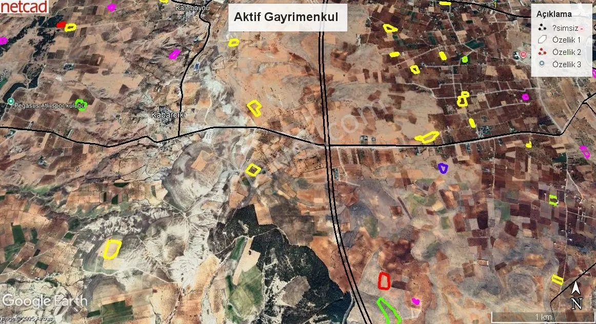 Aktif'den Gerciğin Sınırına Yakın Yatırımlık Arazi.. - Görsel 5