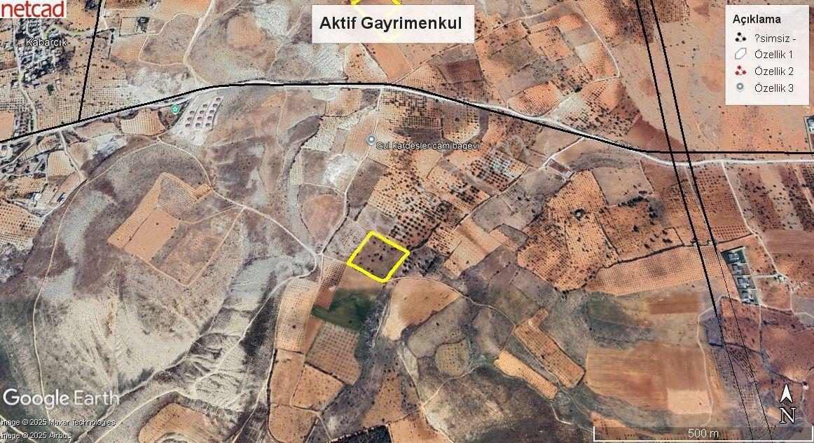 Aktif'den Gerciğin Sınırına Yakın Yatırımlık Arazi.. - Görsel 3