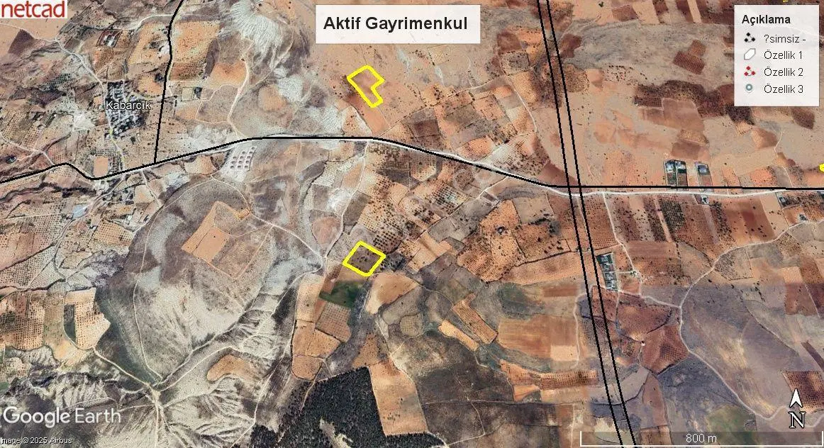 Aktif'den Gerciğin Sınırına Yakın Yatırımlık Arazi.. - Görsel 4