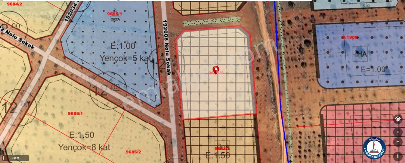 Aktif'den Beştepe'de Kat Karşılığı Tic+konut Arsa.