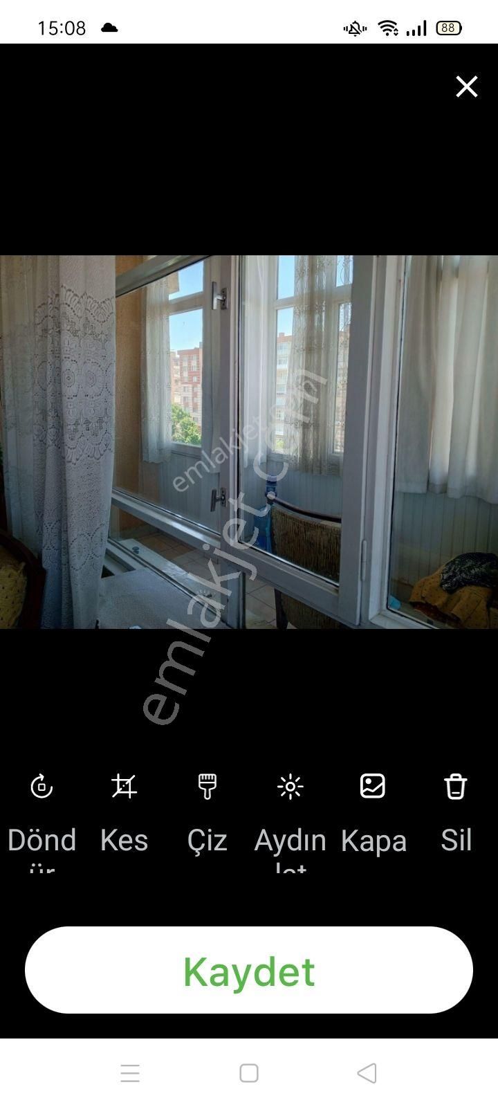 Nalçacı Cad Cepe 6)3 150 M2 Geniş Normal Bakımlı Merkezi Isıtma 3+1 Asansörlü - Görsel 4
