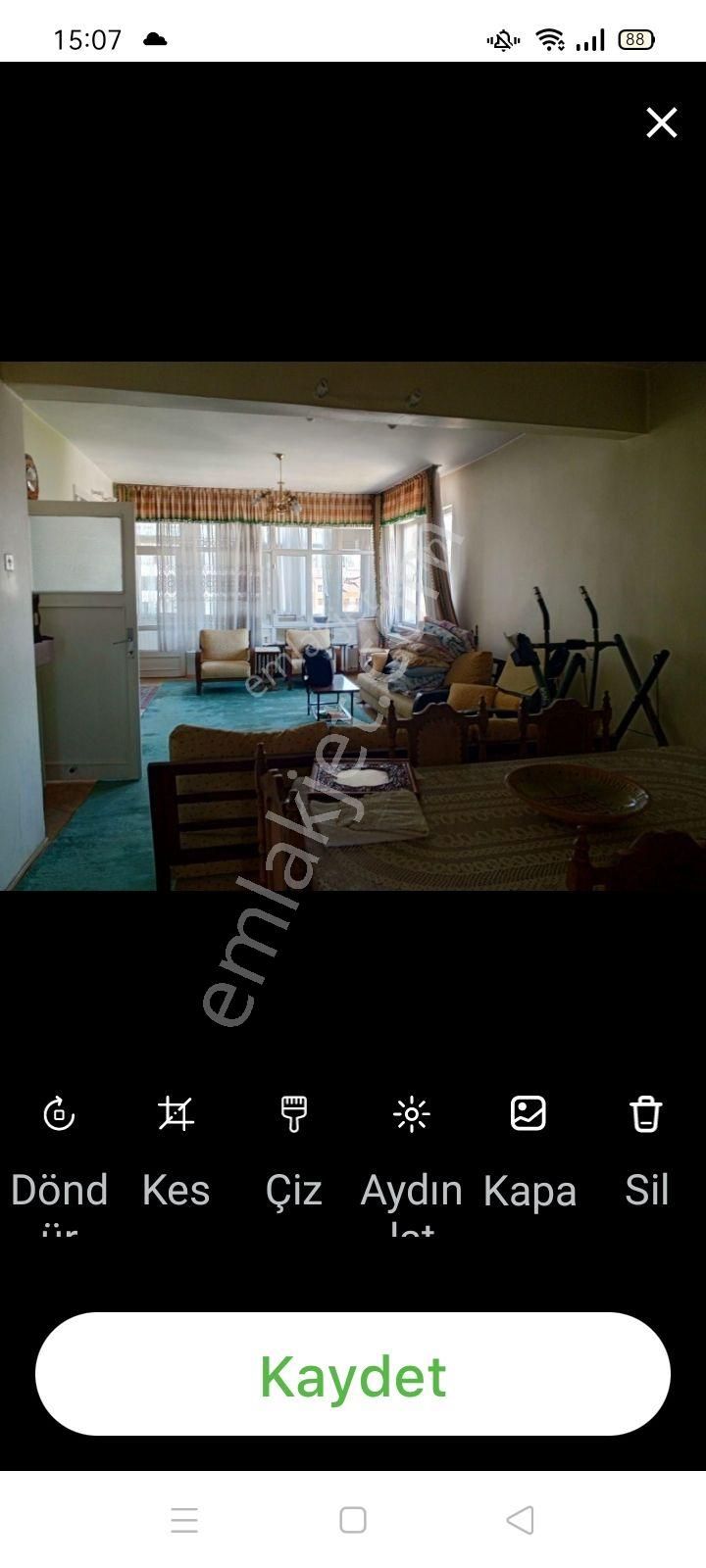 Nalçacı Cad Cepe 6)3 150 M2 Geniş Normal Bakımlı Merkezi Isıtma 3+1 Asansörlü - Görsel 9