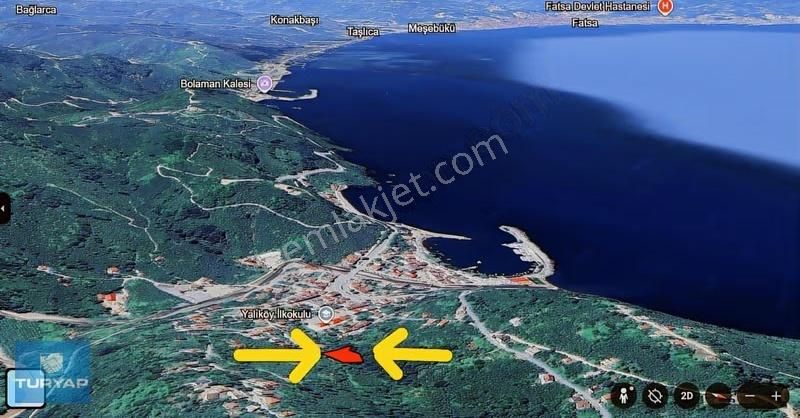 Ordu Fatsa Yalıköyde Satılık 2.272 M2. Arsa - Görsel 2