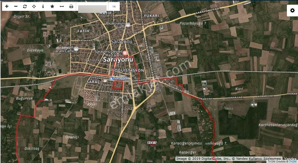 Talha Tozduman'dan Sarayönü D.istasyon'da Müstakil 11.357m2tarla - Görsel 10