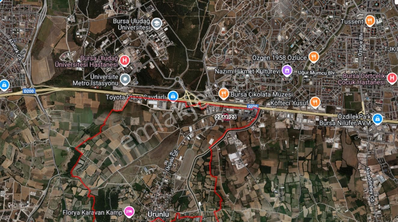 Meta Invest, Nilüfer’ De Kiralık 5.881 M² Stratejik Konumda Arsa - Görsel 3