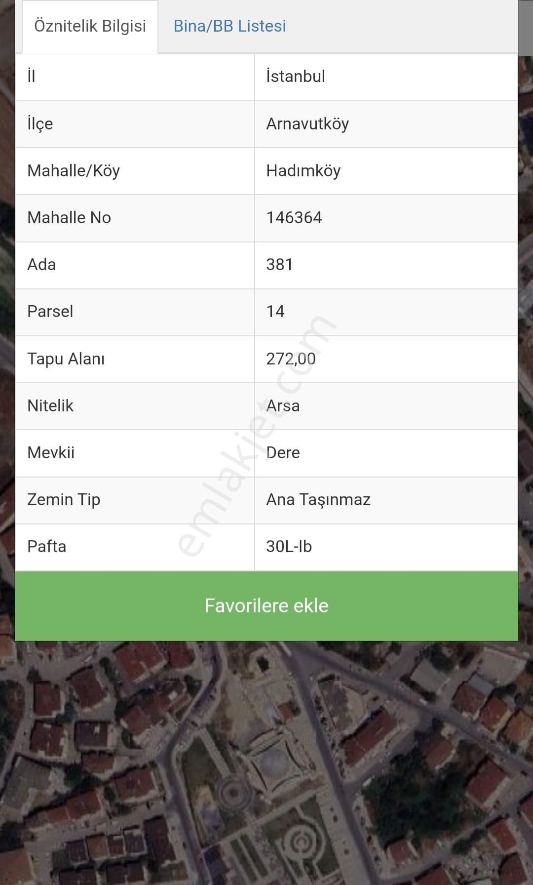 Remax Necati Kurt/ Hadımköy'de Satılık Taşıma Arsa - Görsel 6