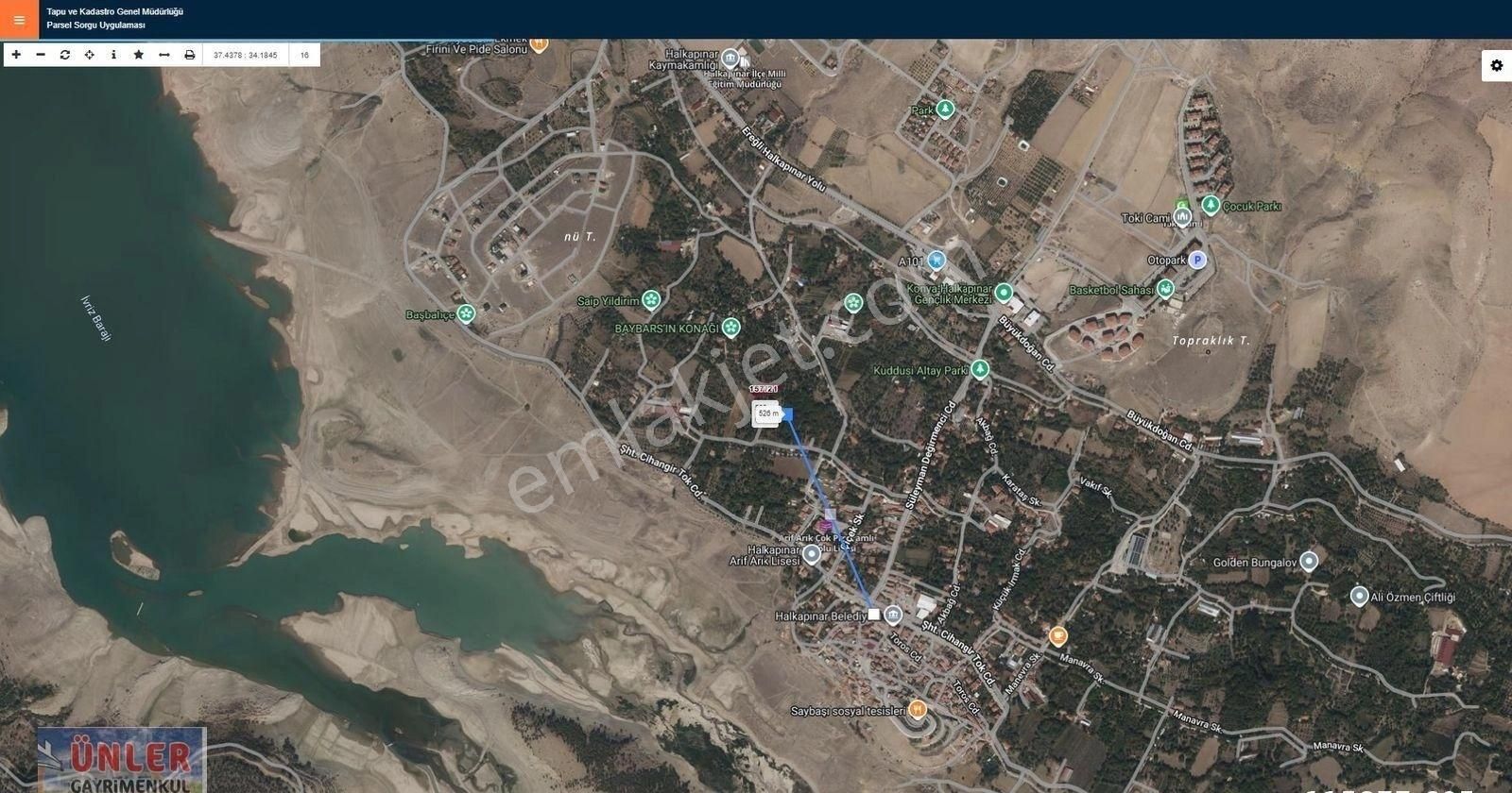 Baraj Manzaralı 919 Metrekare Elk Su Bulunan Yerde Bahçe - Görsel 2