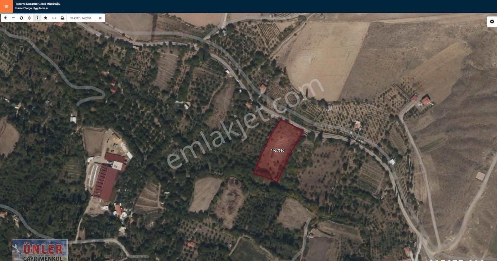 Halkapınar Merkezi Yerde Yatırımlık Tarla - Görsel 8