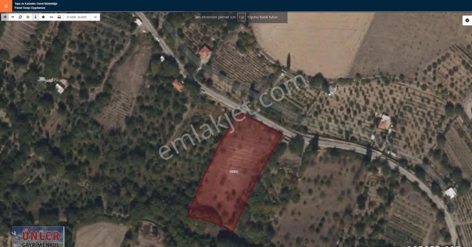 Halkapınar Merkezi Yerde Yatırımlık Tarla