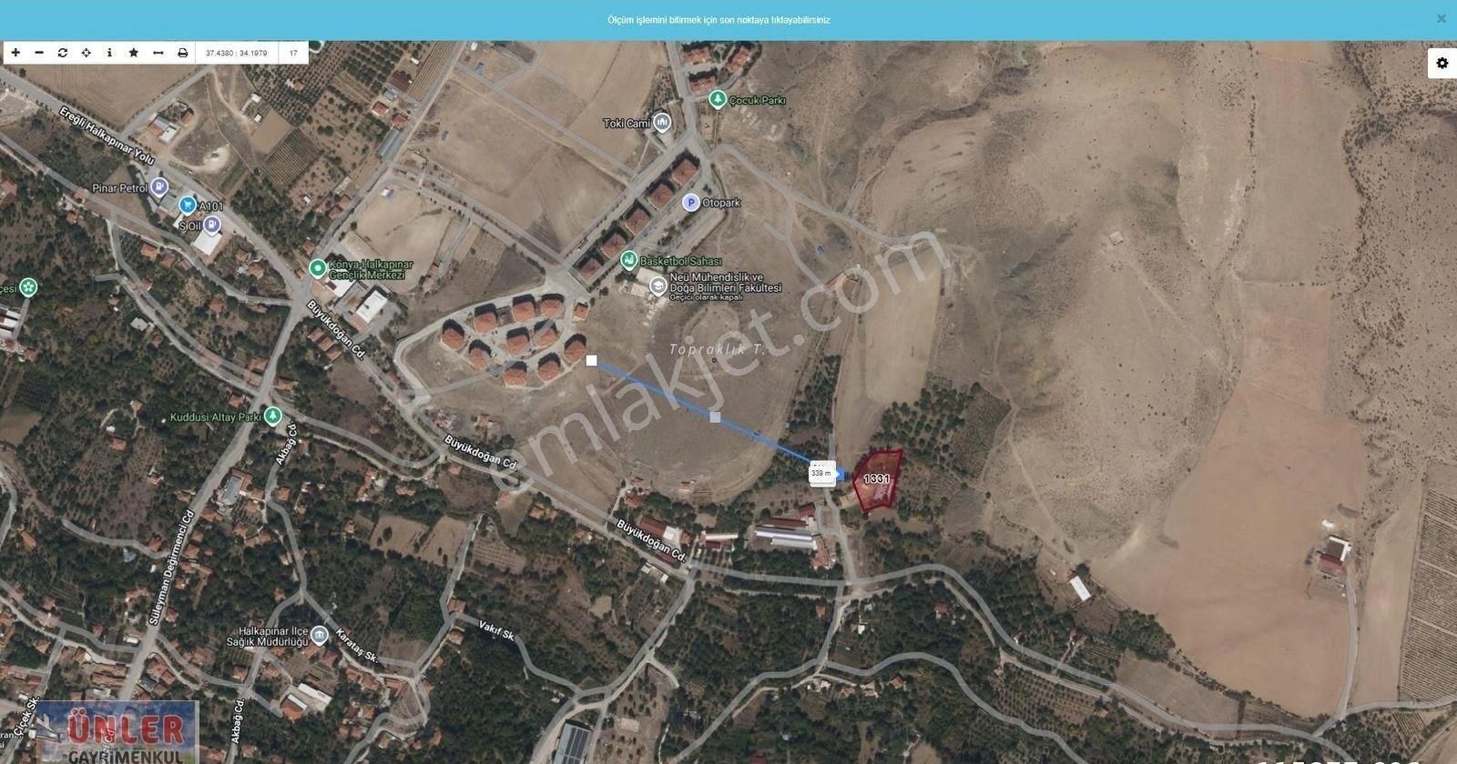 Halkapınarda 2900 Metrekare Çiftlik Satılıktır. - Görsel 23