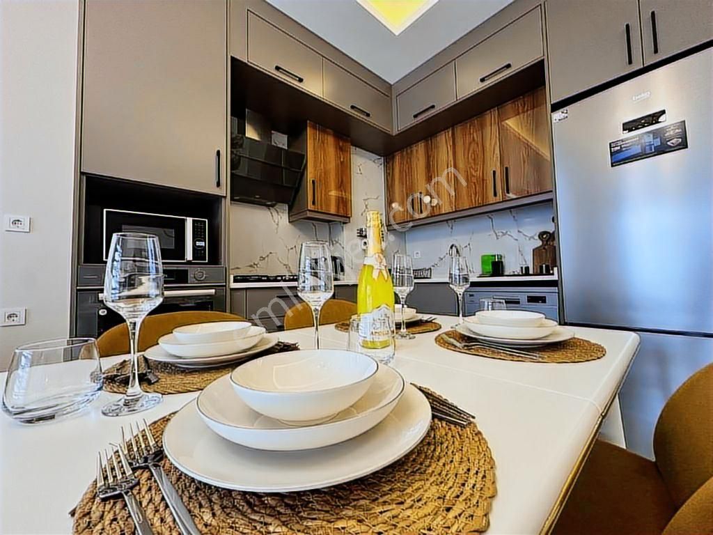 Satılık 1+1 Eşyalı Daire Alanya Kılıçkap Noble House - Görsel 19