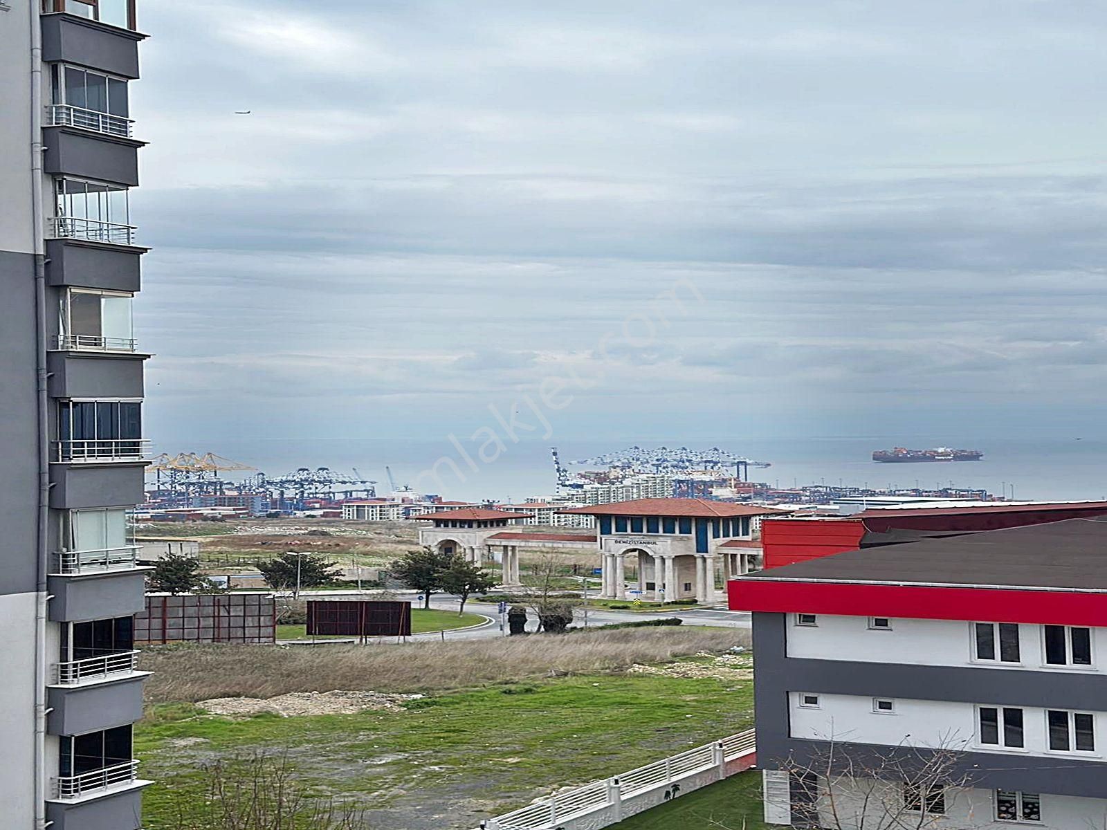 West İstanbul'a Yürüme Mesafesinde Site İçerisinde 3+1 Deniz Manzaralı Satılık Arakat Daire! - Görsel 6