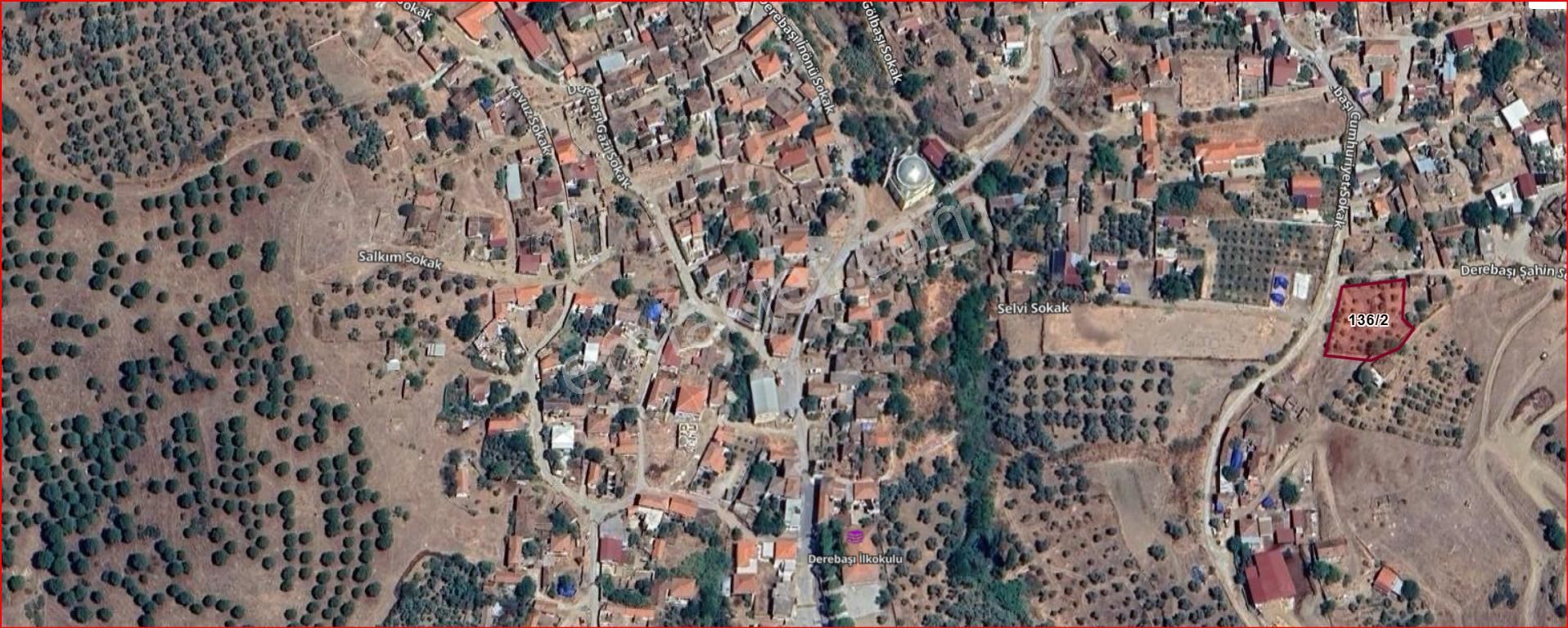 Kaçmaz Emlaktan Derebaşı Mahallesinde Bahçe - Görsel 2