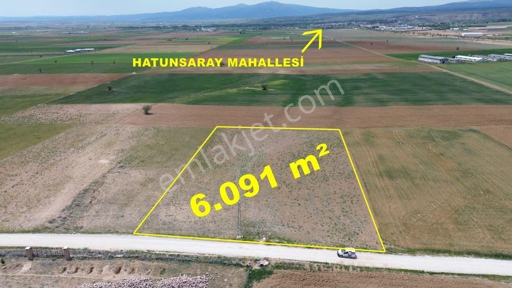 Konya / Meram / Hatunsaray Mahallesinde 6.091 M² Müstakil Tapulu Tarla - Görsel 8