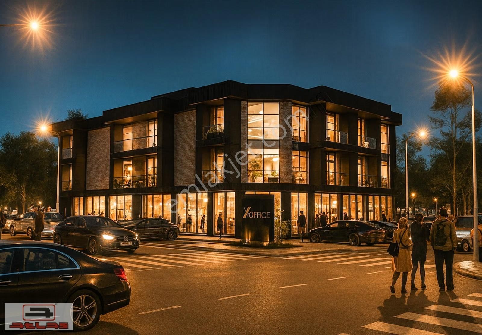 Atlas Emlak Satılık Ofis Büro Kartepe