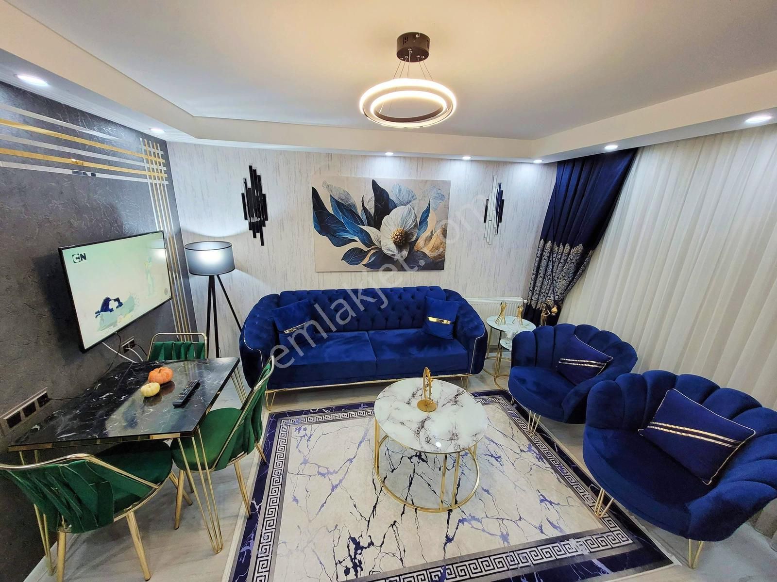 Kınıklı Yunus Emre'de Pekdemir Avm Arkası 2+1 Balkonlu Lüks Eşyalı Satılık Daire D68