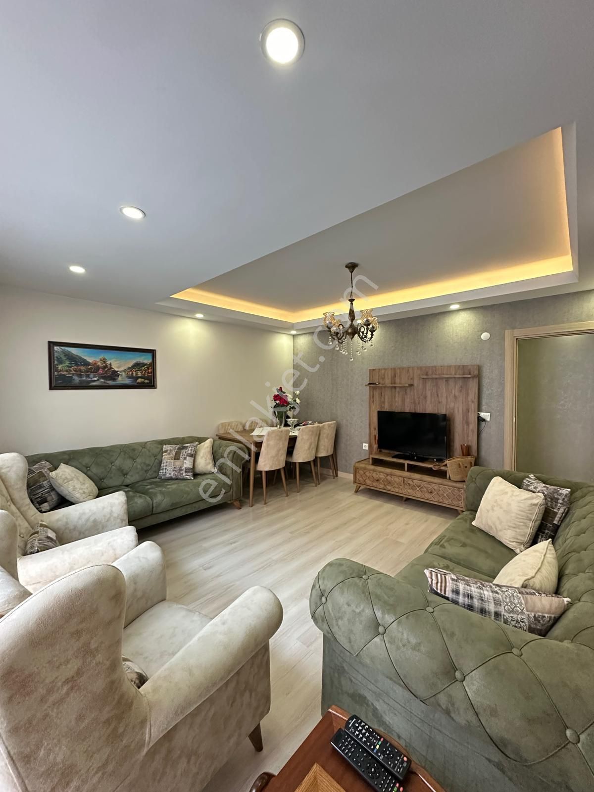 Güzelyurt Mahallesi Site İçi 3+1 Kiralık Full Eşyalı Lüks Daire - Görsel 20