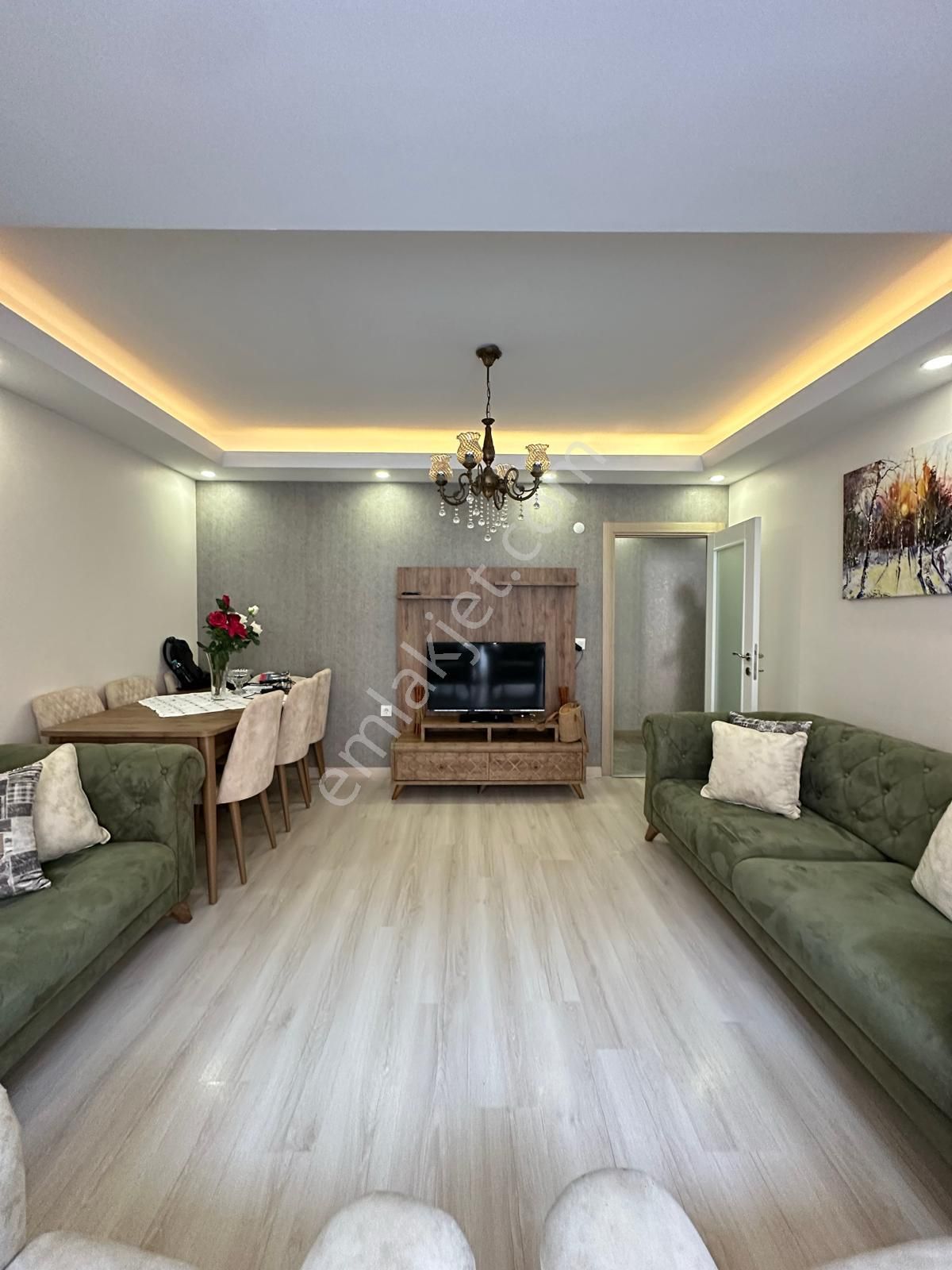 Güzelyurt Mahallesi Site İçi 3+1 Kiralık Full Eşyalı Lüks Daire - Görsel 23