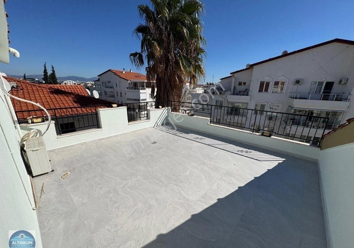 Didim Merkezde Havuzlu Site İçinde 3+1 Çift Teraslı Geniş Dubleks Daire - Görsel 10