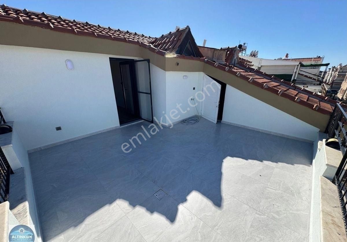 Didim Merkezde Havuzlu Site İçinde 3+1 Çift Teraslı Geniş Dubleks Daire - Görsel 9