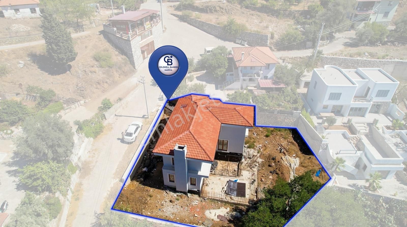 Cb Marina'dan Marmaris Hisarönü'nde Natamam Satılık Villa - Görsel 18
