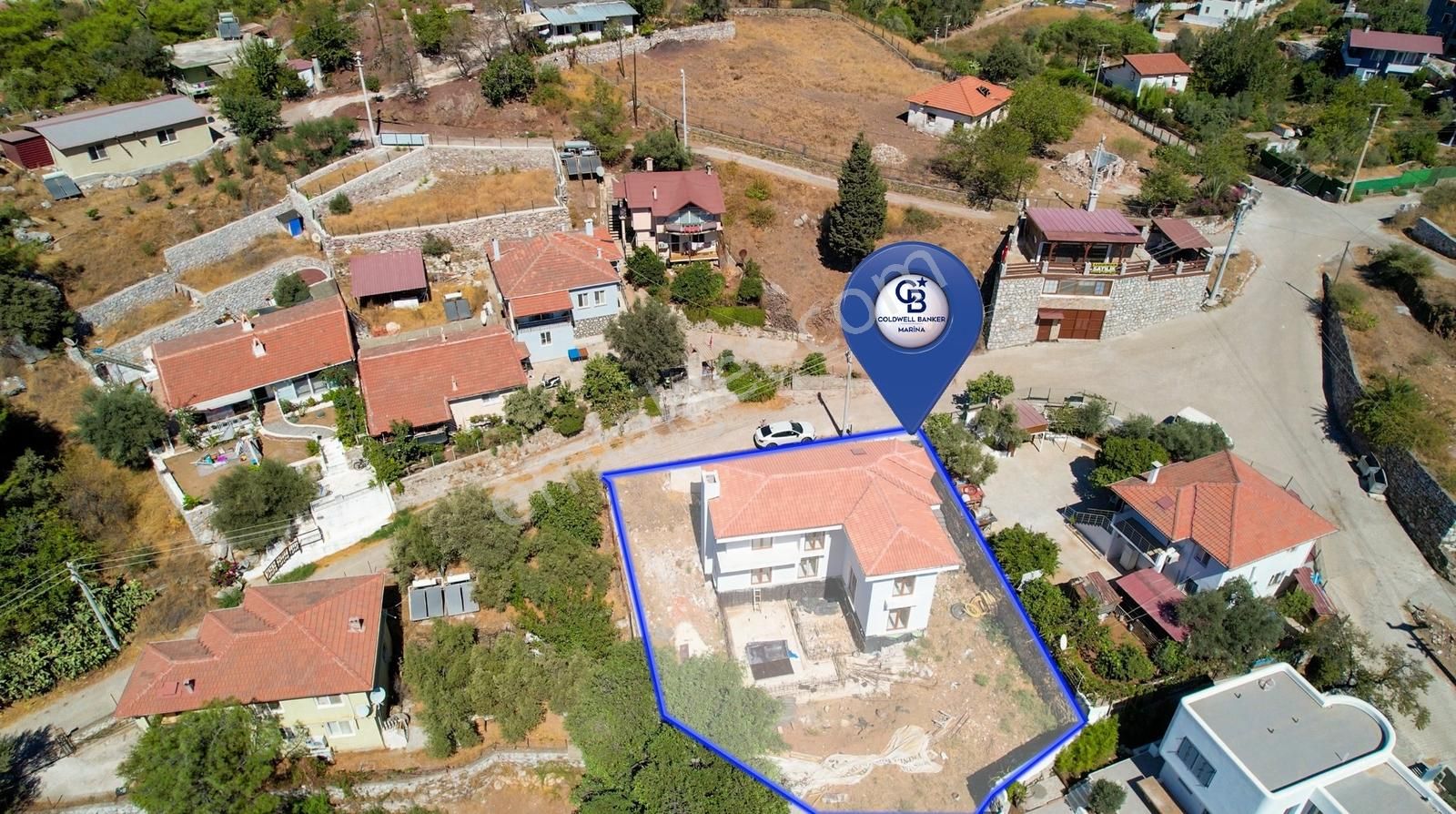 Cb Marina'dan Marmaris Hisarönü'nde Natamam Satılık Villa - Görsel 32