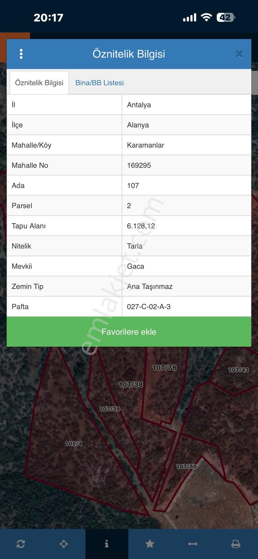 Alanya Karamanlarda Satılık 6.000 M2 Tarla - Görsel 2